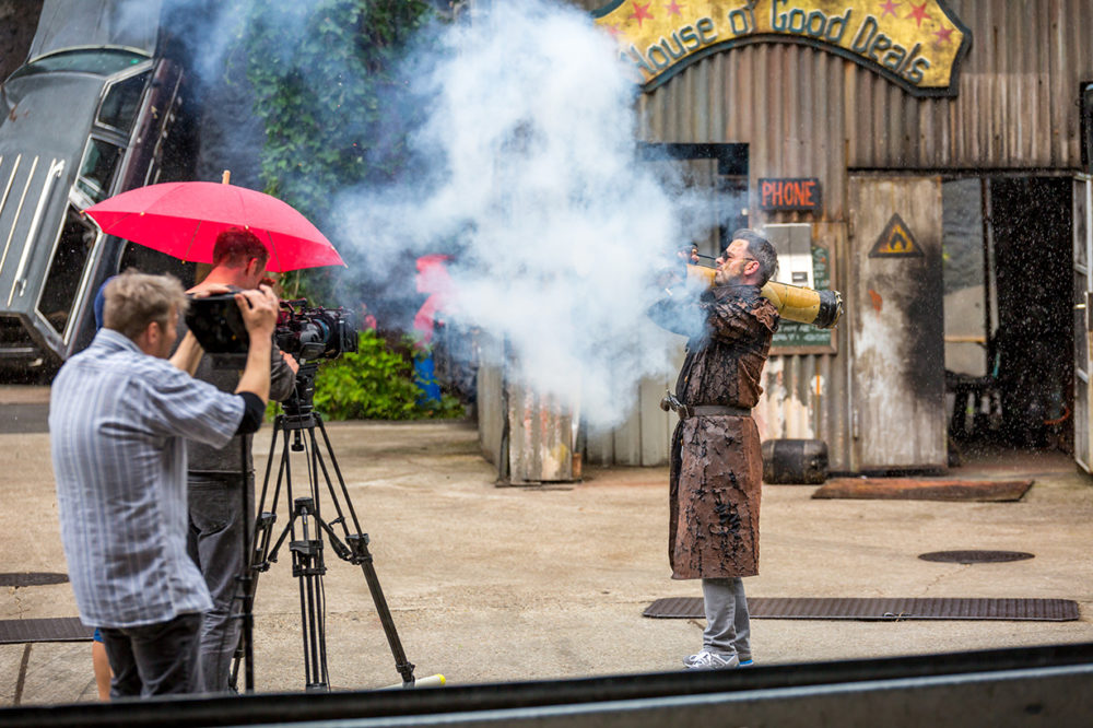 MAKING OF SHOW IM VULKAN