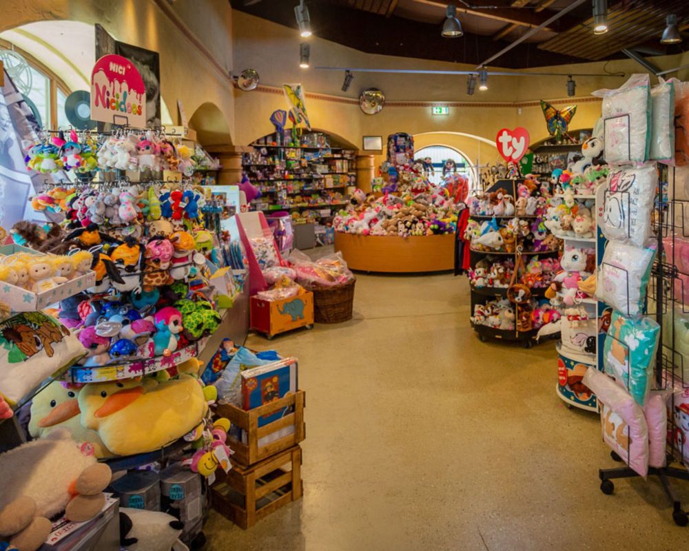 Souvenir-Shop von innen