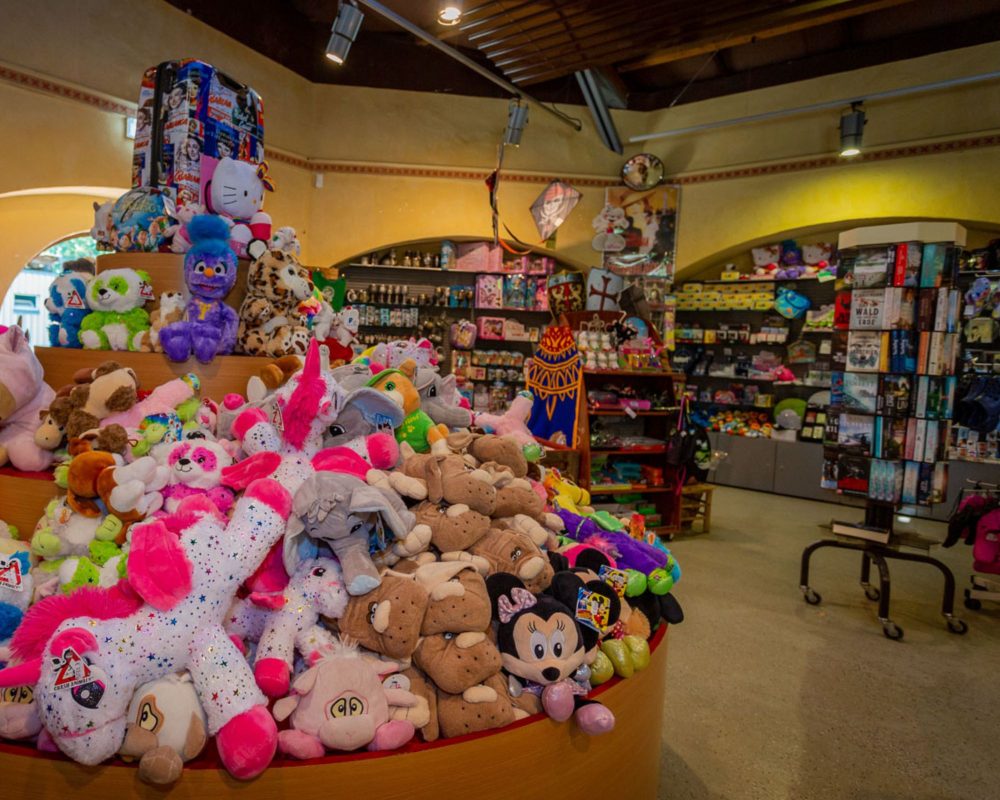 Souvenir-Shop von innen