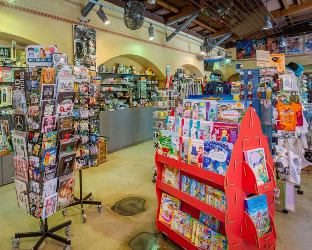 Souvenir-Shop von innen